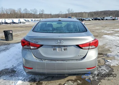 2014 Hyundai Elantra Se z USA, uszkodzony, nr VIN KMHDH4AE7EU152560